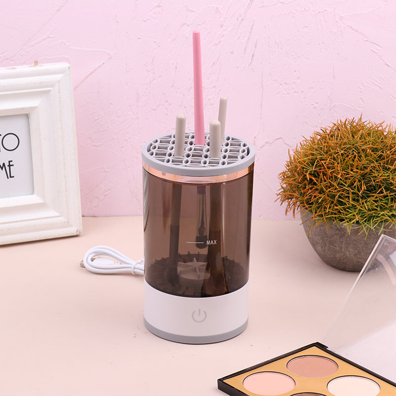 Electric Makeup Brush Cleaner Machine – USB Rechargeable & Portable