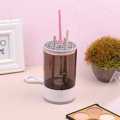 Electric Makeup Brush Cleaner Machine – USB Rechargeable & Portable