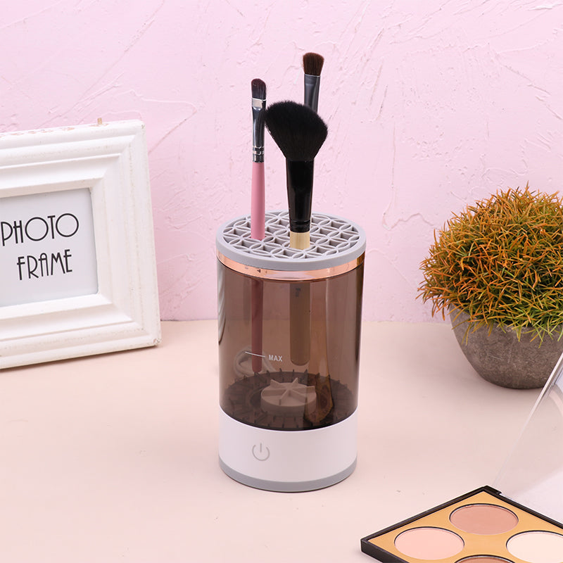 Electric Makeup Brush Cleaner Machine – USB Rechargeable & Portable