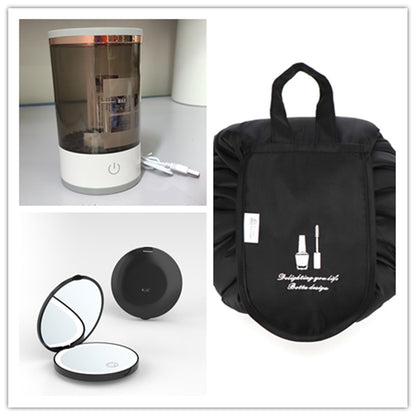 Electric Makeup Brush Cleaner Machine – USB Rechargeable & Portable
