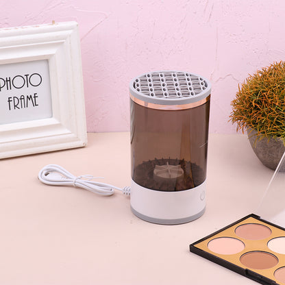 Electric Makeup Brush Cleaner Machine – USB Rechargeable & Portable